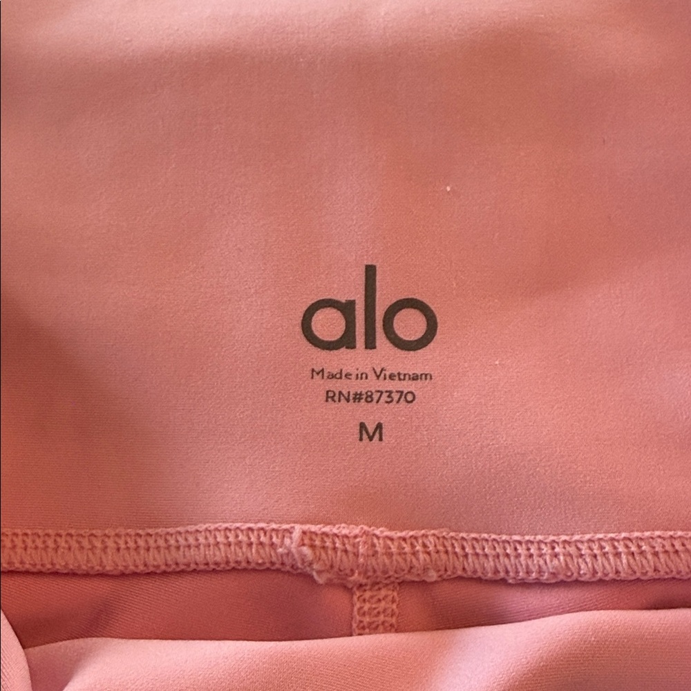 ALO 7/8 High Waist Airlift Legging Medium Sweet Pink Limited Edition Color - Picture 7 of 13